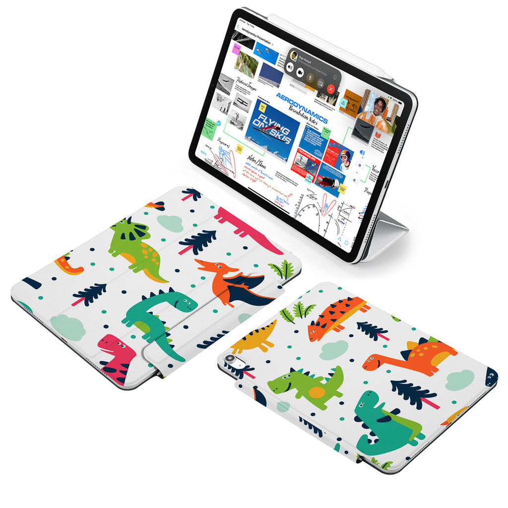 the VistaCase Personalized iPad Slim Fit Case with Dinosaur design,  Made to order, you can personalize it further by adding a monogram or your signature to the design, making it the perfect personalized gift.