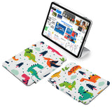 the VistaCase Personalized iPad Slim Fit Case with Dinosaur design,  Made to order, you can personalize it further by adding a monogram or your signature to the design, making it the perfect personalized gift.