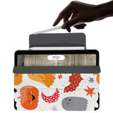 the VistaCase Personalized iPad Slim Fit Case with Halloween design,  The case includes built-in storage and a cutout for easy magnetic attachment of your Pencil, ensuring it's always within reach.