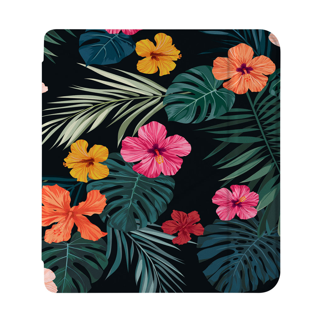front view of personalized Kobo case with Flowers design