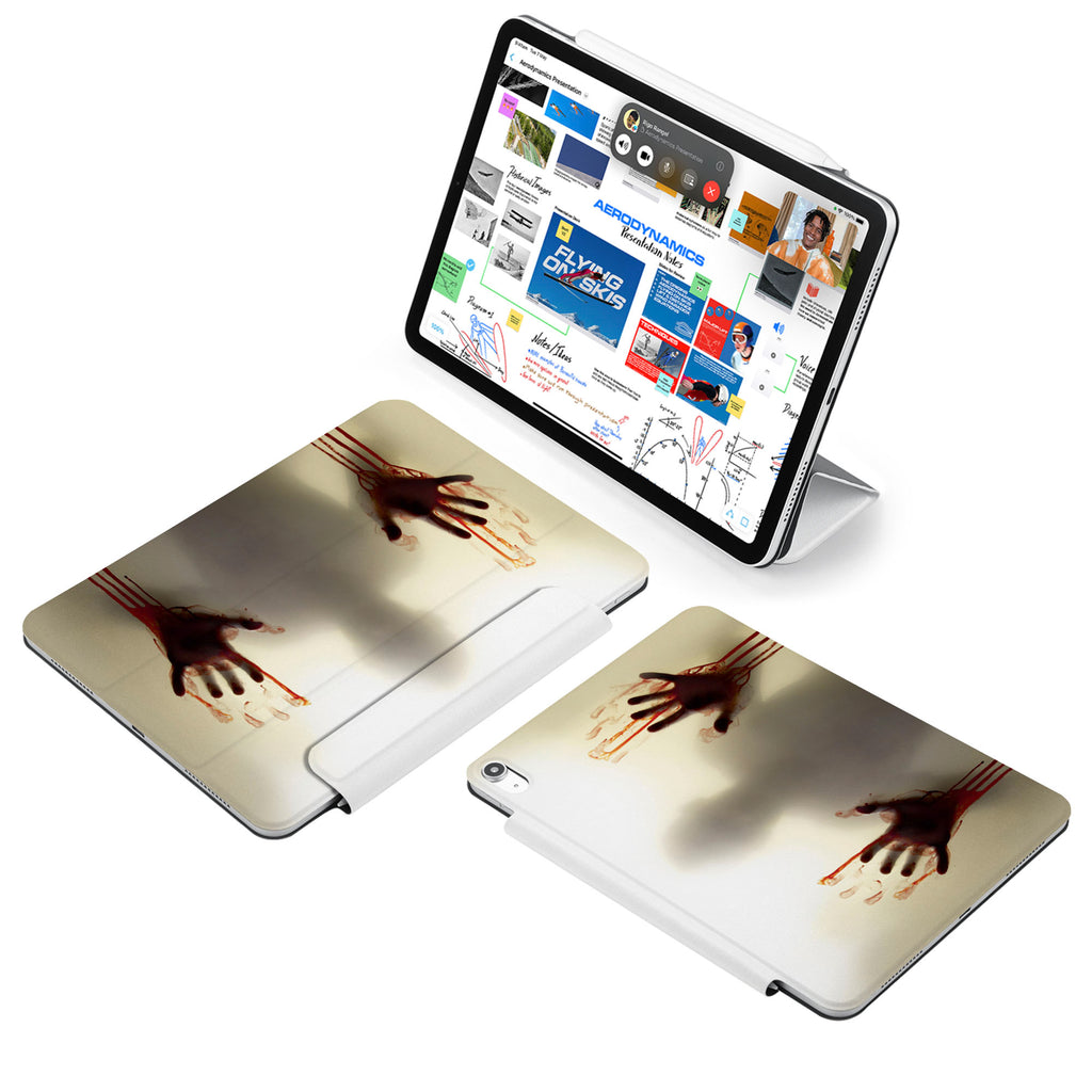 the VistaCase Personalized iPad Slim Fit Case with Horror design,  Made to order, you can personalize it further by adding a monogram or your signature to the design, making it the perfect personalized gift.
