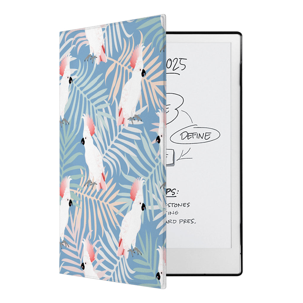 swap - The Personalized VistaCase reMarkable Pen Holder Case is adorned with a vibrant and intricately detailed Bird design