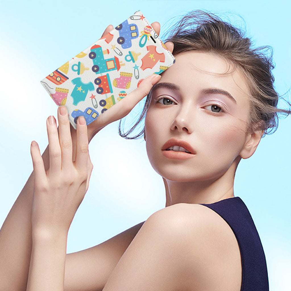 Personalized iPhone Wallet Case with Baby desig marries a wallet with an Samsung case, combining two of your must-have items into one brilliant design Wallet Case.