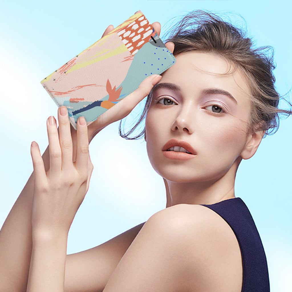 Personalized iPhone Wallet Case with Abstract desig marries a wallet with an Samsung case, combining two of your must-have items into one brilliant design Wallet Case.