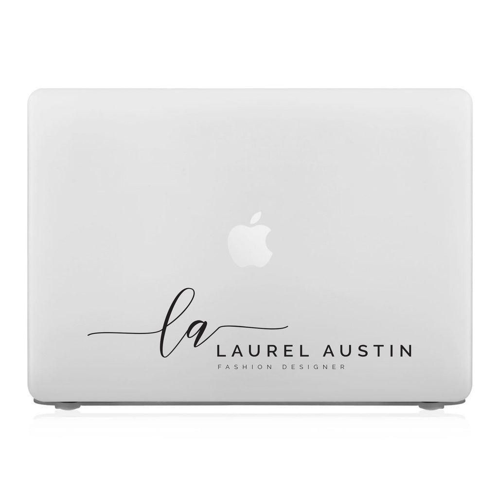 MacBook Case - Signature with Occupation 05