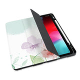 personalized iPad case with pencil holder and Spring design - swap