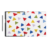 Vista Case reMarkable Folio case with Geometry Pattern Design has an integrated holder for pen marker  so you never have to leave your extra tech behind. - swap