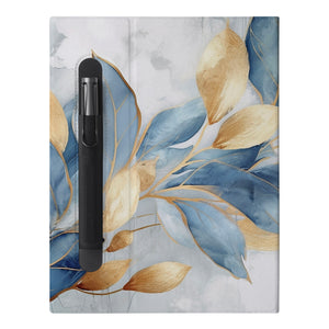 The Personalized VistaCase reMarkable Pen Holder Case with Artistic Flower design features a built-in Marker pen holder,