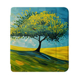 front view of personalized Kobo case with Tree Painting design