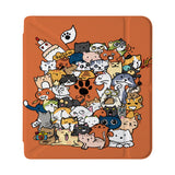 front view of personalized Kobo case with Cute Cats design