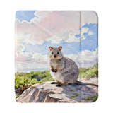 front view of personalized Kobo case with Australia Wild Animal design