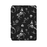 the front side of Personalized Microsoft Surface Pro and Go Case with Animal Skeleton design