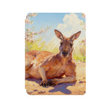 the front side of Personalized Microsoft Surface Pro and Go Case with Australia Wild Animal design