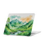 personalized microsoft laptop case features a lightweight two-piece design and Landscape print