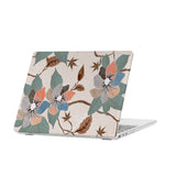 personalized microsoft laptop case features a lightweight two-piece design and Artistic Flower print