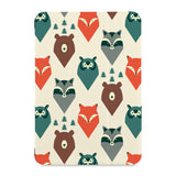 the front view of Personalized Samsung Galaxy Tab Case with Fox Fun design