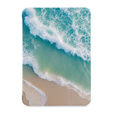 the front view of Personalized Samsung Galaxy Tab Case with Sea Waves design