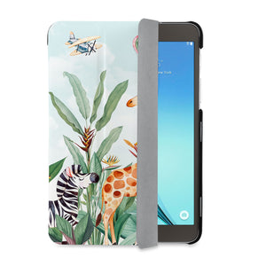 auto on off function of Personalized Samsung Galaxy Tab Case with Rainforest Animals design - swap