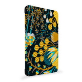 the side view of Personalized Samsung Galaxy Tab Case with Autumn Leaves design