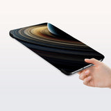 a hand is holding the Personalized Samsung Galaxy Tab Case with Universe design