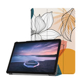 Personalized Samsung Galaxy Tab Case with Spring design provides screen protection during transit