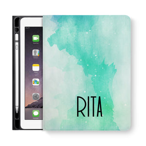 iPad Folio Case - Abstract Watercolor Splash