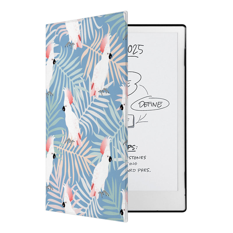 swap - The Personalized VistaCase reMarkable Pen Holder Case is adorned with a vibrant and intricately detailed Bird design