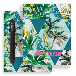 reMarkable 2 Marker Holder Case - Tropical Leaves