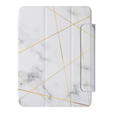 swap -  the VistaCase Personalized iPad Slim Fit Case with Marble 2020 designs this case offers both style and functionality. 