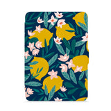 front view of personalized kindle paperwhite case with Fruits design