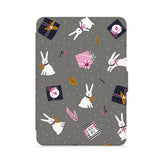 front view of personalized kindle paperwhite case with Fruits design