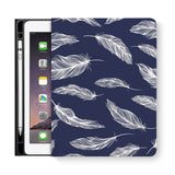 frontview of personalized iPad folio case with 1 design