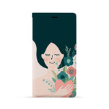 Front Side of Personalized Huawei Wallet Case with 4 design