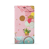 Front Side of Personalized Huawei Wallet Case with 5 design