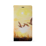 Front Side of Personalized Huawei Wallet Case with 3 design