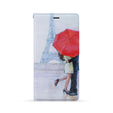 Front Side of Personalized Huawei Wallet Case with 7 design