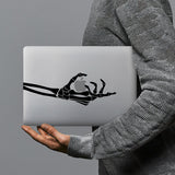 hardshell case with Bones design combines a sleek hardshell design with vibrant colors for stylish protection against scratches, dents, and bumps for your Macbook